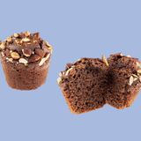 Chocolate Muffin (with Almond Flour) / ბლუბერის მაფინი (ნუშის ფქვილით)