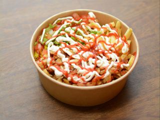 ბიზნეს ლანჩი ღორის ხორცით