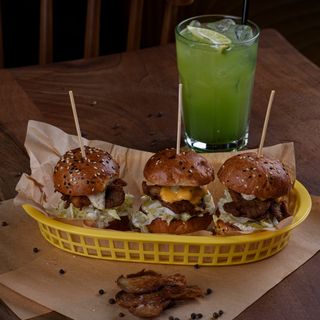 სოკოს მინი ბურგერი პაბ 44 