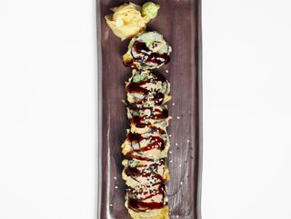 ჩუკა ტემპურა როლი/chuka tempura roll