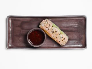 ფრეშ როლი ორაგული/fresh roll salmon