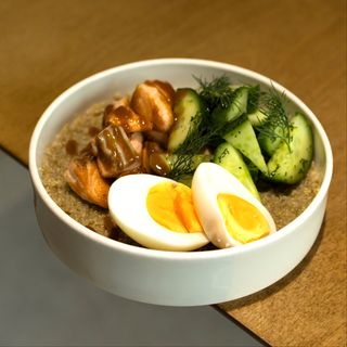 Quinoa with Salmon