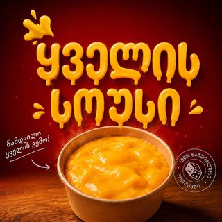 ცხელი ყველის სოუსი