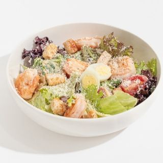 ცეზარის სალათი კრევეტებით