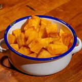 შემწვარი კარტოფილი ლიმონკარაქით