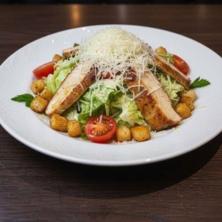 CAESAR WITH CHICKEN