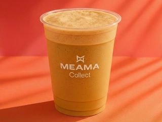 ცივი ყავა კარამელის ნაყინით