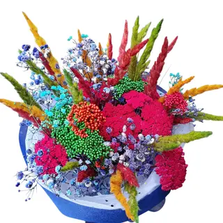 Colourful Dried Bouquet