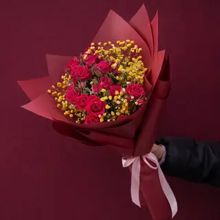 3 სპრეი ვარდი / 3 Spray Roses (ვარსკვლავი)