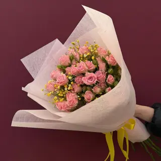 სპრეი ვარდები / Spray Roses (თექაში)