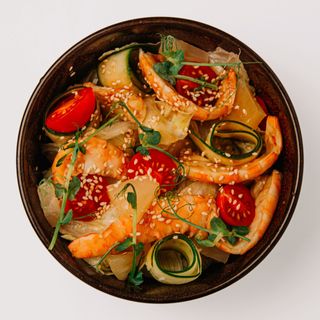 კრევეტის სალათი / Shrimp Salad / Салат с креветками