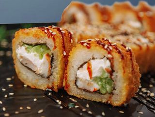 Crab Tempura / ტემპურას თევზი / Краб Темпура