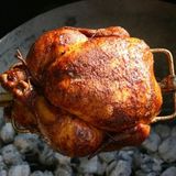 ქათამი გრილზე შემწვარი