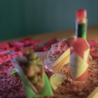 კრევეტის ტაკო