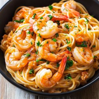 Istakozlu ve Karidesli Linguine – Lobster & Shrimp Linguine