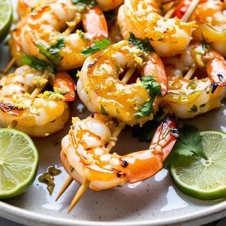 Izgara Karides – Grilled Shrimp