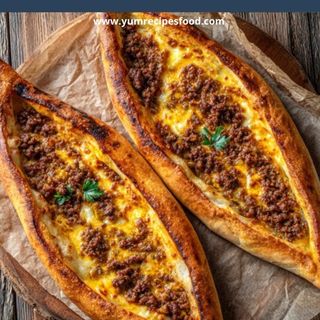 Kavurma - Kaşar Pide