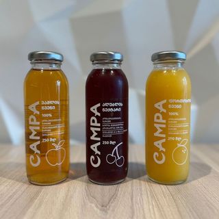 კამპას ნატურალური წვენი