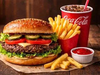Cheese Burger Combo