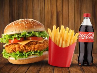 Chicken Burger Combo