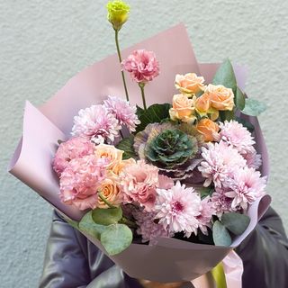 თაიგული პასტელის ფერებში 1179