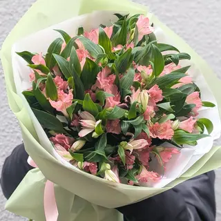 ალსტრომერია ვარდისფერი 11 1244