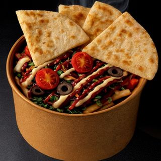 ფრიტა ძაძიკის სოუსით