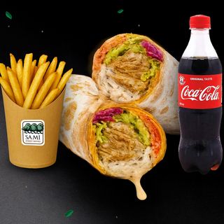 2 სტანდარტული შაურმა M და 2 კოკა-კოლა