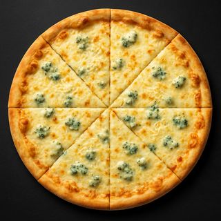 პიცა 4 ყველით (8 ნაჭერი) 