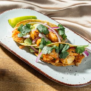 ტაკო კრევეტებით