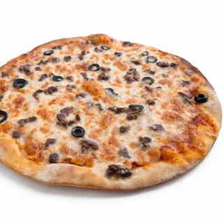 პიცა ხორცით with beef