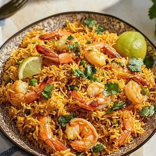 Shrimp Biryani