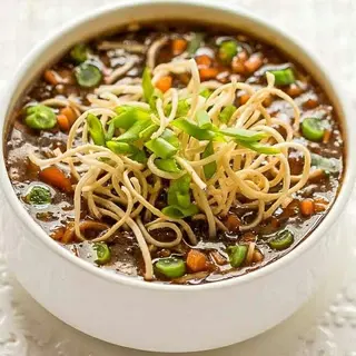 Veg Man chow soup