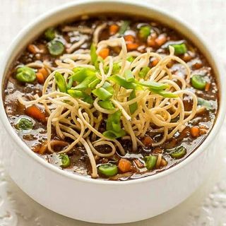 Veg Man chow soup
