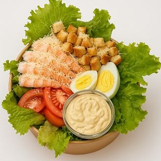 Caesar with Shrimp
