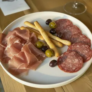 Prosciutto and Salami Plate