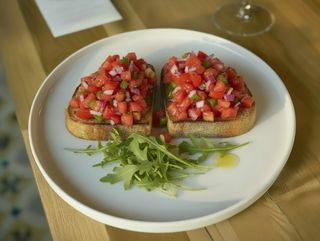 Bruschettas with Tomato Salsa