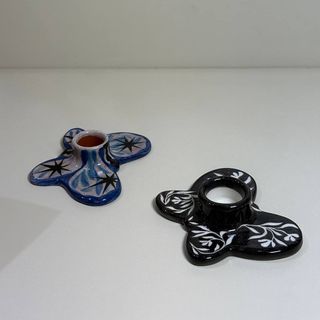 კერამიკის სასანთლე 2 ცალი