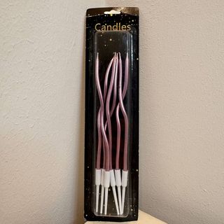 სადღესასწაულო სანთლები