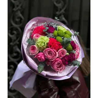 Mixed Pink Flowers