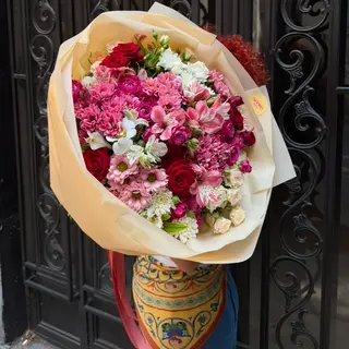 Crimson & Pink Garden