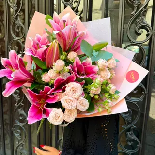 Lilies and Roses