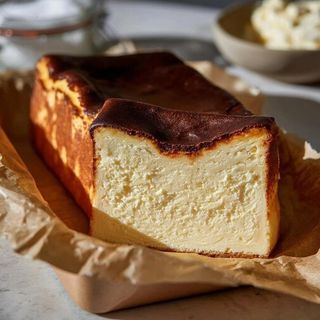 ბასკური ჩიზქეიქი შოკოლადით