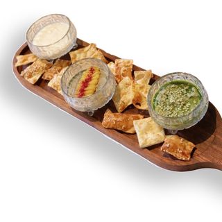 Assorted savory spreads