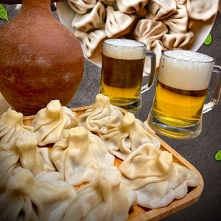 ხინკალი ქალაქური 99 ცალი + 5 ლიტრა ლუდი (სანაპირო)