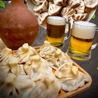 ხინკალი საქონლის 30 ცალი + 1 ლიტრა ლუდი (ცივ-ცივი)