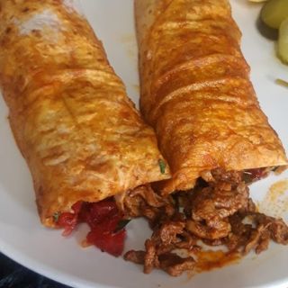 Çift Lavaş Et Tantuni (Double Lavash Meat Tantuni)