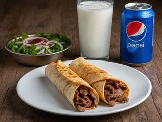 Et Tantuni Combo (Meat Tantuni Combo)