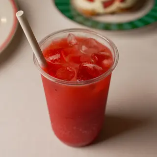 Raspberry Shrub Lemonade