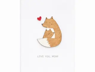 ბარათი “Love you,mom”